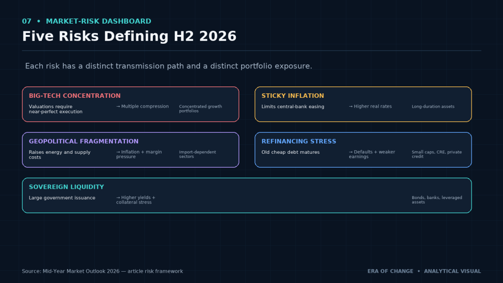Five market risks defining the second half of 2026